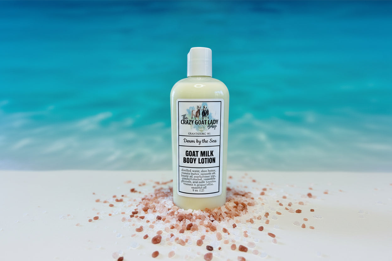 Goat Milk Body Lotion, Down by the Sea