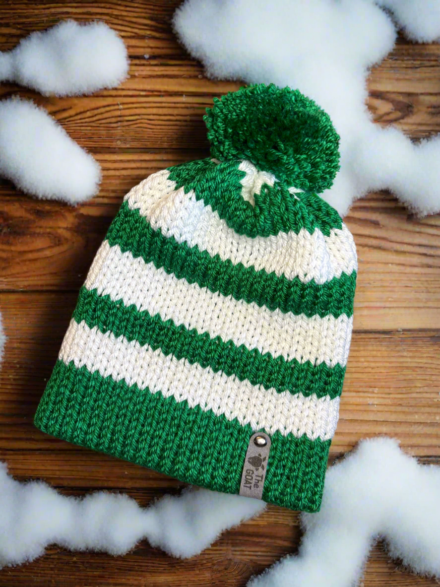 Handmade infant beanie