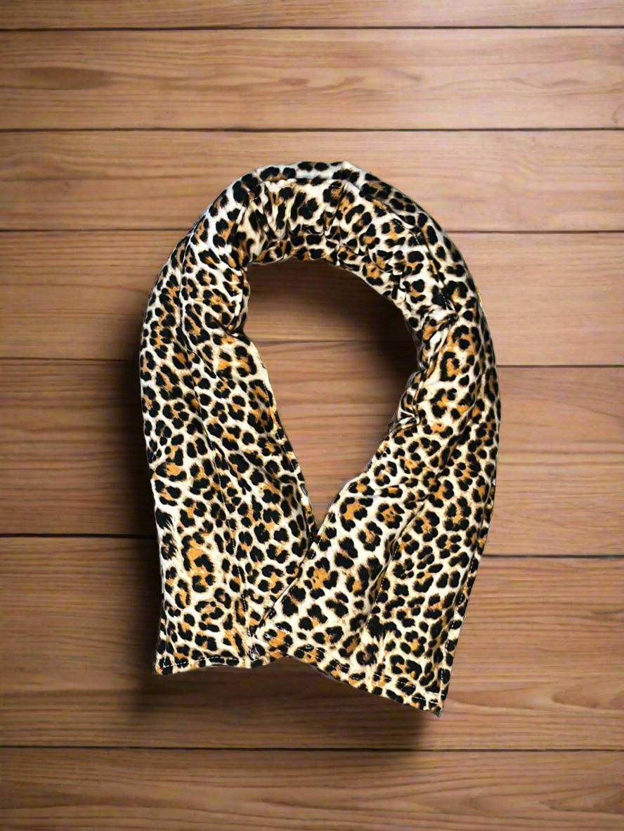 Therapeutic Neck Wrap, Leopard
