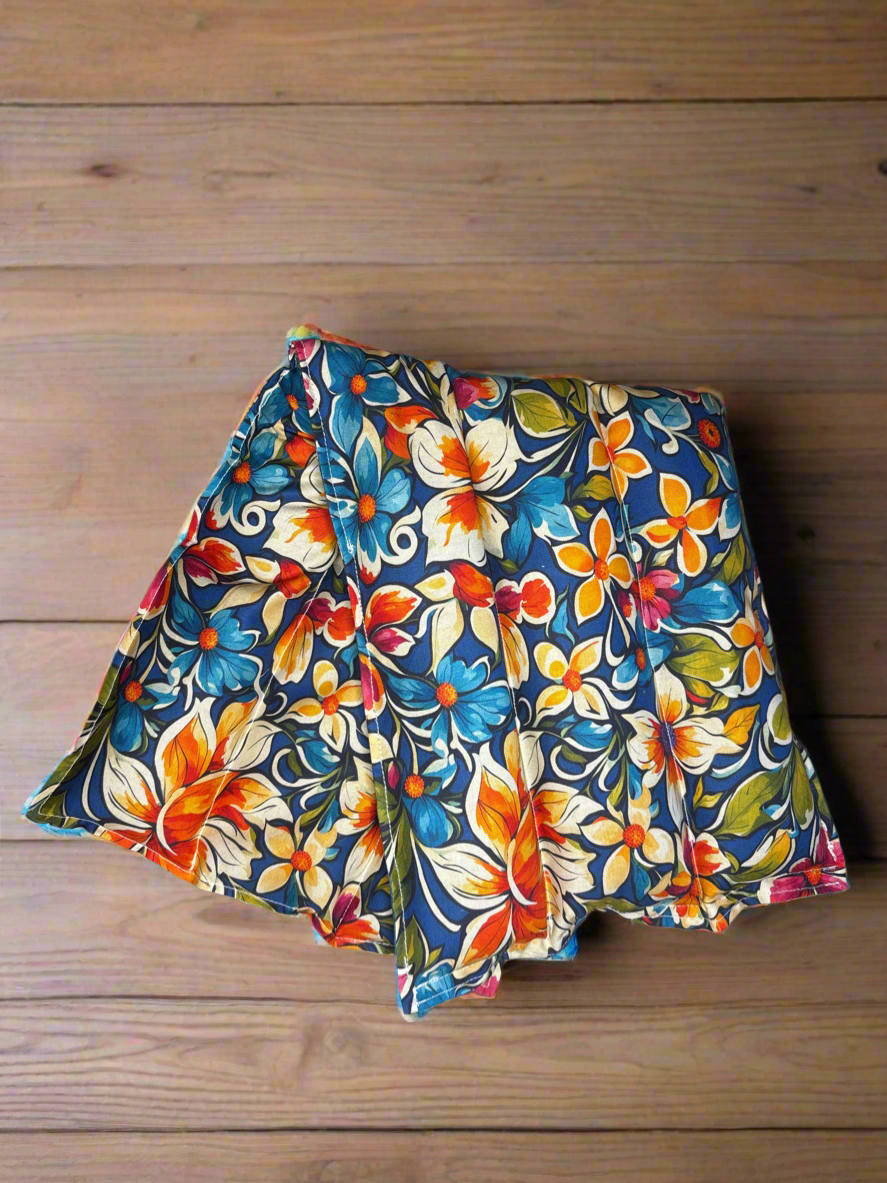 Therapeutic Back Wrap, Colorful Floral