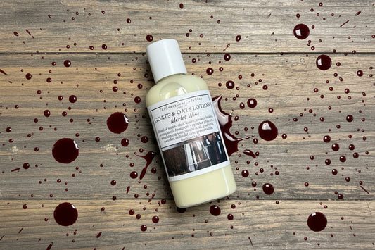 Goats & Oats Lotion Teaser, Merlot Wine