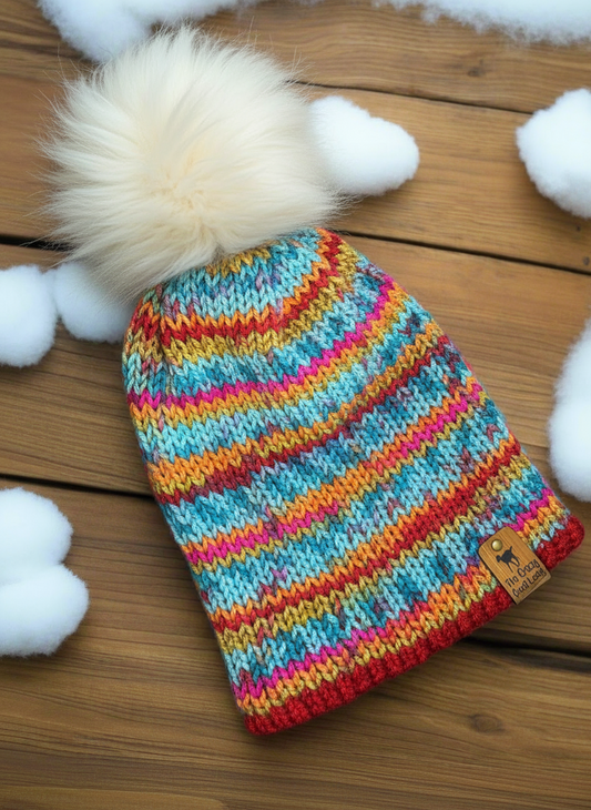 Bonfire beanie handmade 