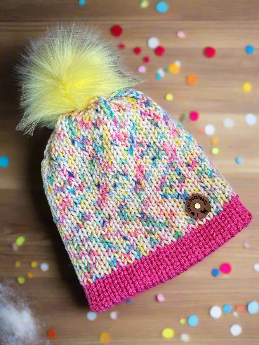 Bonfire Beanie, S Child (confetti)
