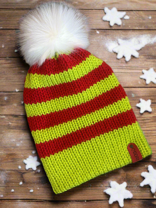 Bonfire Beanie, Medium (Grinch)