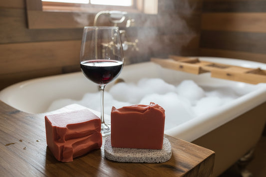 Goat Milk Soap, Merlot Wine