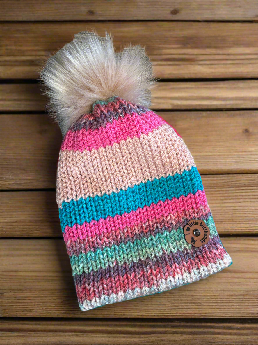 Infant winter beanie 