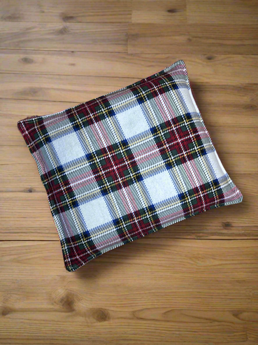 Junior Therapeutic Bag, Red/Cream Plaid