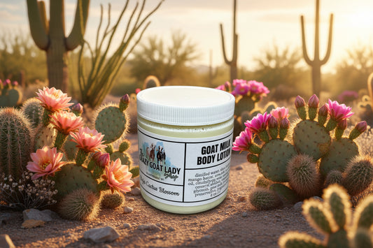 Goat Milk Body Lotion, Baja Cactus Blossom