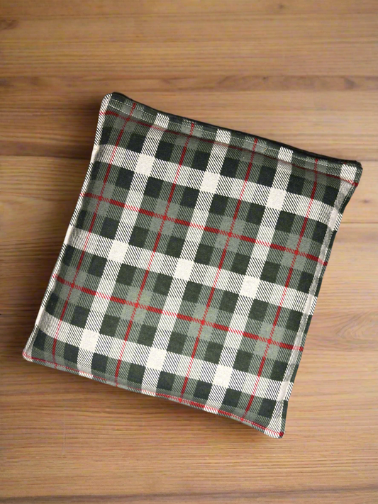 Junior Therapeutic Bag, Green Plaid
