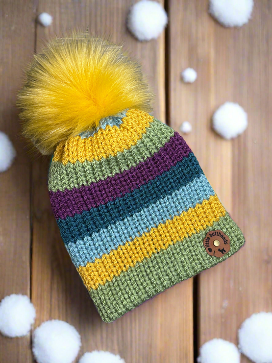 Handmade infant beanie 