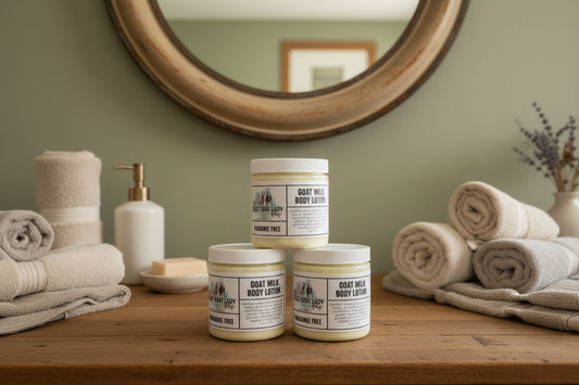 Goat Milk Body Lotion, Fragrance Free